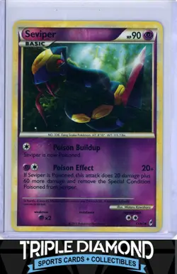 2011 Pokemon Call of Legends #51/95 Seviper Reverse Holo F708 - Image 1