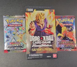 🔥3x HEAVY 35g Pokemon Prismatic Evolutions Dragon Ball Destined Booster Packs - Image 1