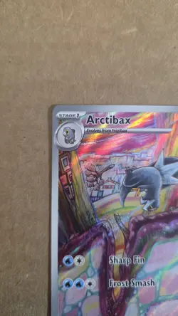 Pokemon Arctibax 209/193 Sv02: Paldea Evolved Illustration Rare Full Art Holo - Image 2