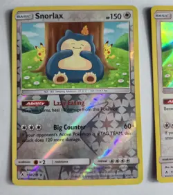 Pokemon Tcg Snorlax 158/214 Holo Reverse Holo Unplayed Buy List Rare 2 - Image 4