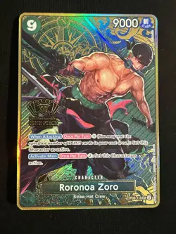 Roronoa Zoro (One Piece Japanese Version 2nd Anniversary Set) NM English - Image 1