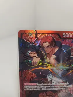 Shanks - OP09-001 - Leader - ST23 - English - Near Mint - One Piece CCG - Image 2