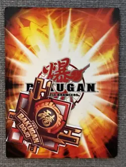 Bakugan Battle Brawlers Unexpected Guest 🔴 Red Ability Card 28/48b Dan Kuso - Image 3