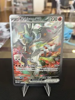 Pokemon TCG Reshiram EX White Flare Card 166/086 English Edition - Image 1