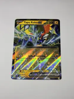 Pokemon Card TCG Tapu Koko ex 051/159 SV09: Journey Together Double Rare NM/M - Image 1