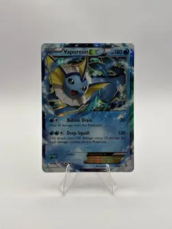 Pokemon TCG Vaporeon EX Holo Rare Card 24/83 Generations LP - Image 1