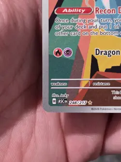 Pokemon Drakloak 248/217 ASC 2026 Stage 1 Dragon Regular Card English - Image 4