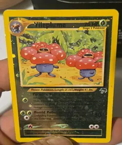 Vileplume - 17/18 - Pokemon Reverse Holo Southern Islands Promo Card LP SR rare - Image 4