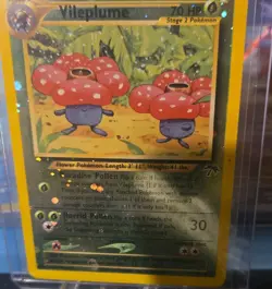 Vileplume - 17/18 - Pokemon Reverse Holo Southern Islands Promo Card LP SR rare - Image 5