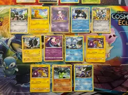 Pokemon Card Lot Holo Cracked Ice & Cosmos Fire Pikachu Mewtwo Umbreon Gyarados - Image 2