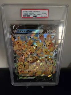 PSA 10 Pikachu V-UNION Jumbo Cards Holo - Image 1