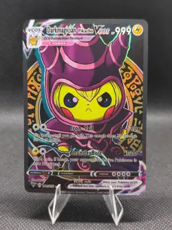 Dark Magician Pikachu VCOS 010/055 Pokemon Cosplay Card FREE SHIPPING - Image 1