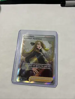 Cynthia's Ambition 169/172 Brilliant Stars Full Art Holo Card - Image 1