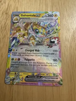 Galvantula ex - 051/142 Stellar Crown Promo Pokemon Card - NM - Image 1