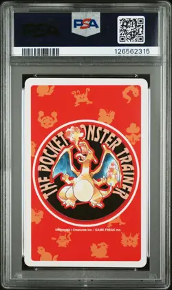 PSA 10 Slowpoke 7 of Hearts Pokemon Red Poker Playing Card Vintage 1996 LOW POP - Image 3