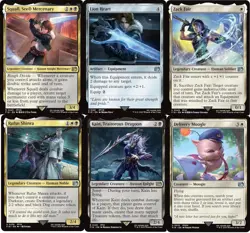 Squall, SeeD Mercenary - Double Strike Commander Deck - MTG x Final Fantasy - NM - Image 1