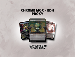 Chrome Mox - Custom Magic: The Gathering Card - Image 1