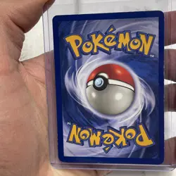 Pokemon TCG Lapras 10/62 Holo Unlimited Fossil Pokemon WOTC Vintage Rare MP+ Vtg - Image 3