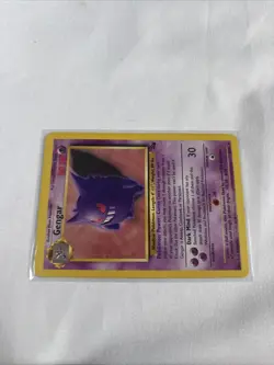 Pokemon Gengar Non Holo Rare 5/62 Fossil Base Set Vintage 1999 - Image 4