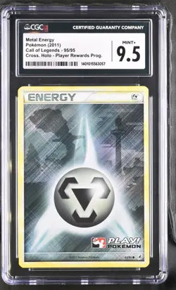 Pokemon 2011 Metal Energy Call of Legends 95/95 CGC 9.5 - Image 1