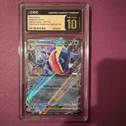 Pokemon TCG Stellar Crown Stamped Greninja EX 041/142 Double Rare - Image 1