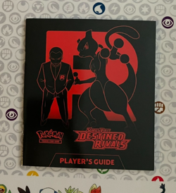 Pokemon TCG Scarlet & Violet Destined Rivals ETB Player's Guide Booklet! NEW! - Image 1