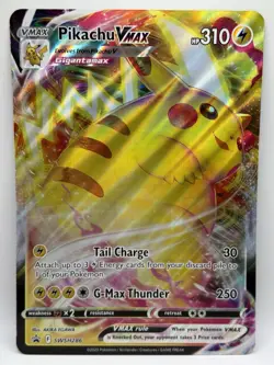 Pikachu VMAX (Oversized) SWSH286 Sword & Shield Promo Jumbo Rare Pokemon TCG -NM - Image 1