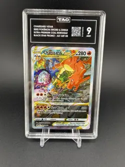 Pokemon Sword And Shield Charizard VSTAR SWSH262 Tag 9 - Image 1