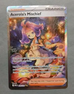Pokemon Mega Evolution Acerola's Mischief (Special Illustration Rare) 183/132 - Image 2