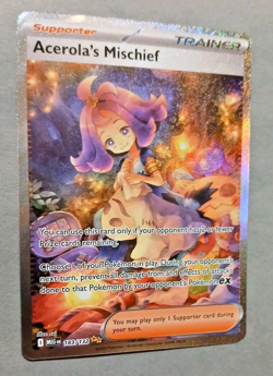 Pokemon Mega Evolution Acerola's Mischief (Special Illustration Rare) 183/132 - Image 4