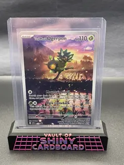 Pokemon Teal Mask Ogerpon SVP 123 Scarlet Violet Promo Holo English - Image 1