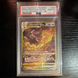 Pokemon Origin Forme Palkia VSTAR 259/172 Vstar Universe Holo Japanese PSA 10 - Image 1