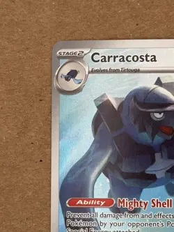 Pokemon TCG Carracosta Illustration Rare Black Bolt 107/086 English Nm Holo - Image 3