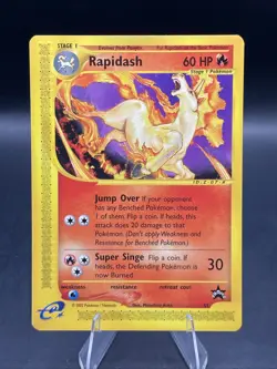 Pokemon TCG Rapidash 51 Black Star Promo 🔥 - Image 1