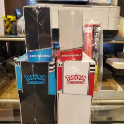 Pokemon TCG Black Bolt & White Flare Pokemon Center ETB Set & Booster Bundles - Image 2