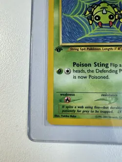 Spinarak 1st Edition 64/75 Neo Discovery WOTC Vintage Pokemon - Image 3