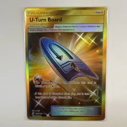 Pokemon U-Turn Board 255/236 Unified Minds Secret Rare Full Art NM - Image 1