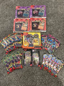 Huge Pokemon Lot Ascended Heroes Tech Sticker Pokemon Day Phantasmal Flames Pack - Image 1
