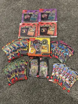 Huge Pokemon Lot Ascended Heroes Tech Sticker Pokemon Day Phantasmal Flames Pack - Image 5