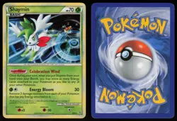 Shaymin 8/95 Rare HGSS Unleashed Holo Pokemon - Image 3
