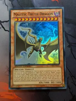 Malefic Truth Dragon - CT09-EN016 - Super Rare - Limited Edition Yugioh - LP - Image 1