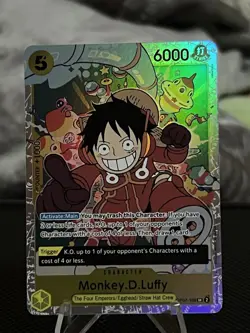 Monkey.D.Luffy OP07-109 500 Years in the Future Foil One Piece TCG - Image 1