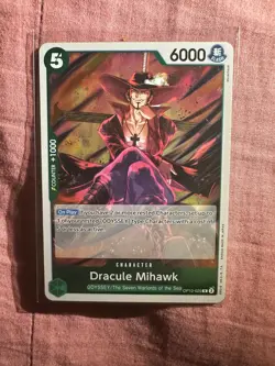 Dracule Mihawk #OP10-029 Royal Blood - One Piece- Near Mint Foil English - Image 1