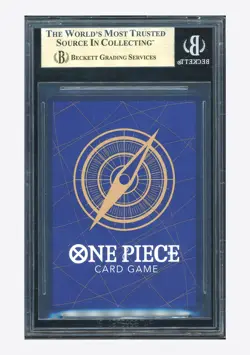 One Piece BGS 10 Monkey D Luffy SR 2023 ST01-012 1ST Anniversary Signature JPN - Image 2