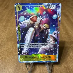 One Piece TCG Donquixote Rosinante OP12-108 Treasure Rare The Azure Sea's Seven - Image 1