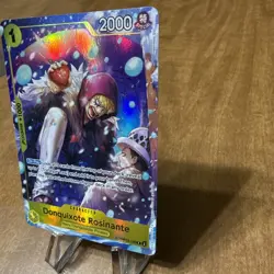 One Piece TCG Donquixote Rosinante OP12-108 Treasure Rare The Azure Sea's Seven - Image 3