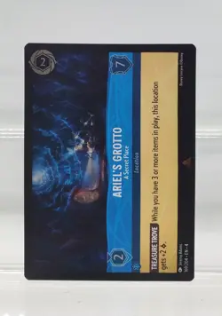 Disney Lorcana Ariel's Grotto - A Secret Place 169/204 Cold Foil Ursula's Return - Image 1