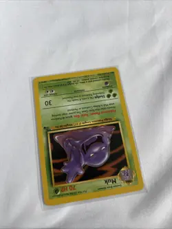 Pokemon TCG Muk Fossil Non Holo Card 13/62 LP Condition - Image 3