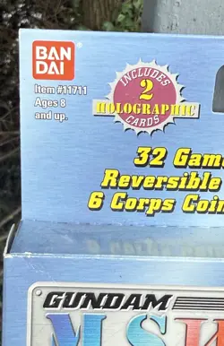 Gundam M. S. War Trading Card Game Wing Gundam Team Starter Set New In Box - Image 2