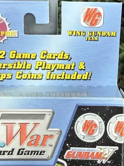 Gundam M. S. War Trading Card Game Wing Gundam Team Starter Set New In Box - Image 4